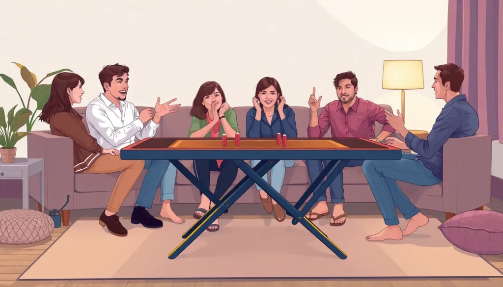 folding gaming table