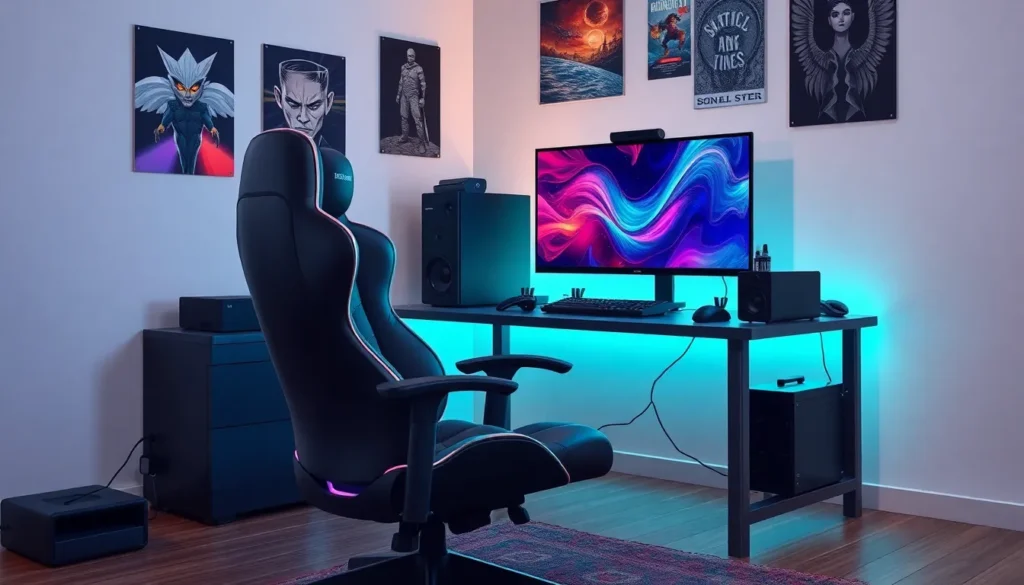 gaming pc setup ideas